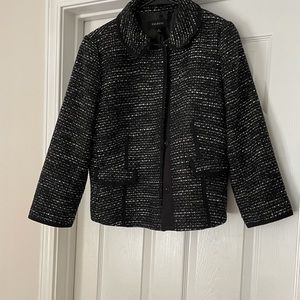 Almost new Talbots blazer in beautiful shades of black